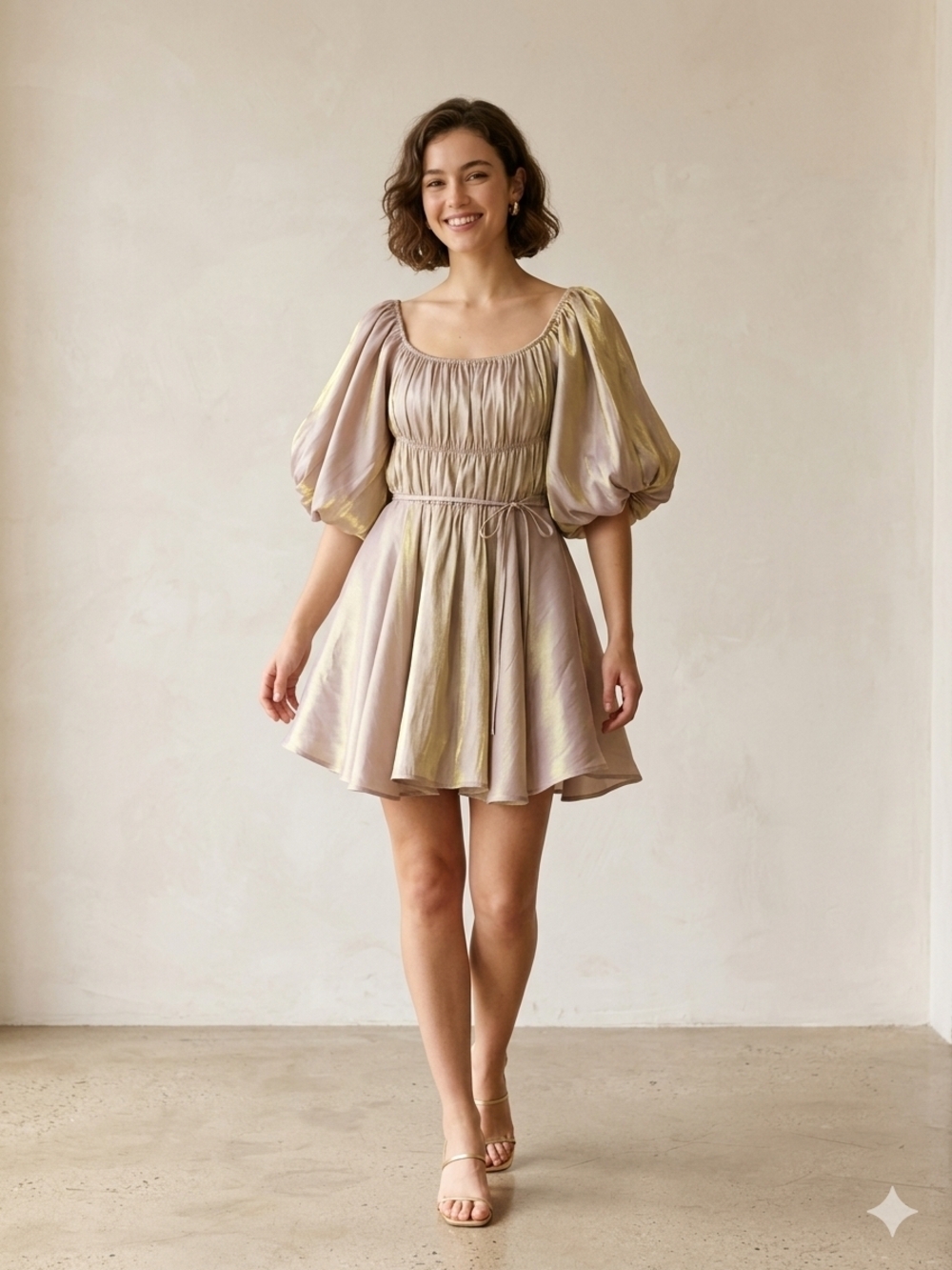 Molly Green "Make Me Daisy" Babydoll Dress